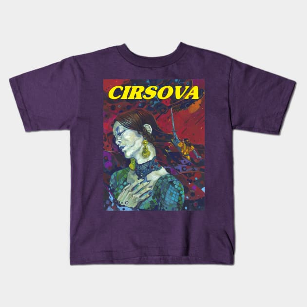 Cirsova The Lady of the Amorous City Kids T-Shirt by cirsova